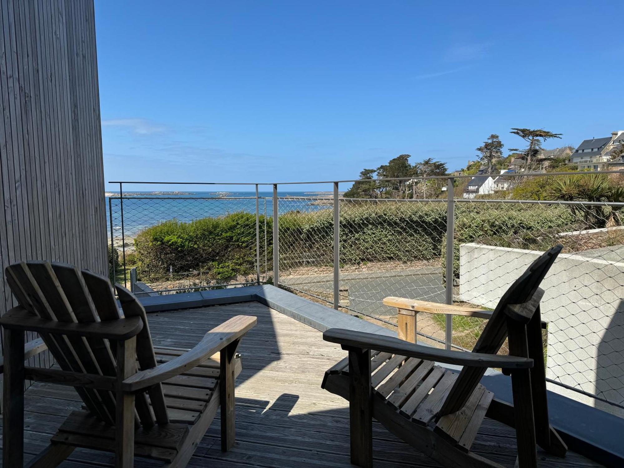 Pavillon De La Plage Trébeurden Eksteriør billede