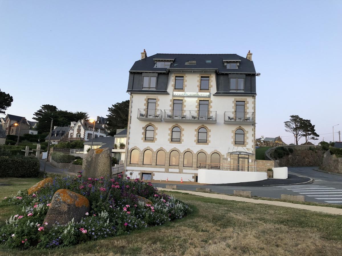 Pavillon De La Plage Hotel Trébeurden Eksteriør billede