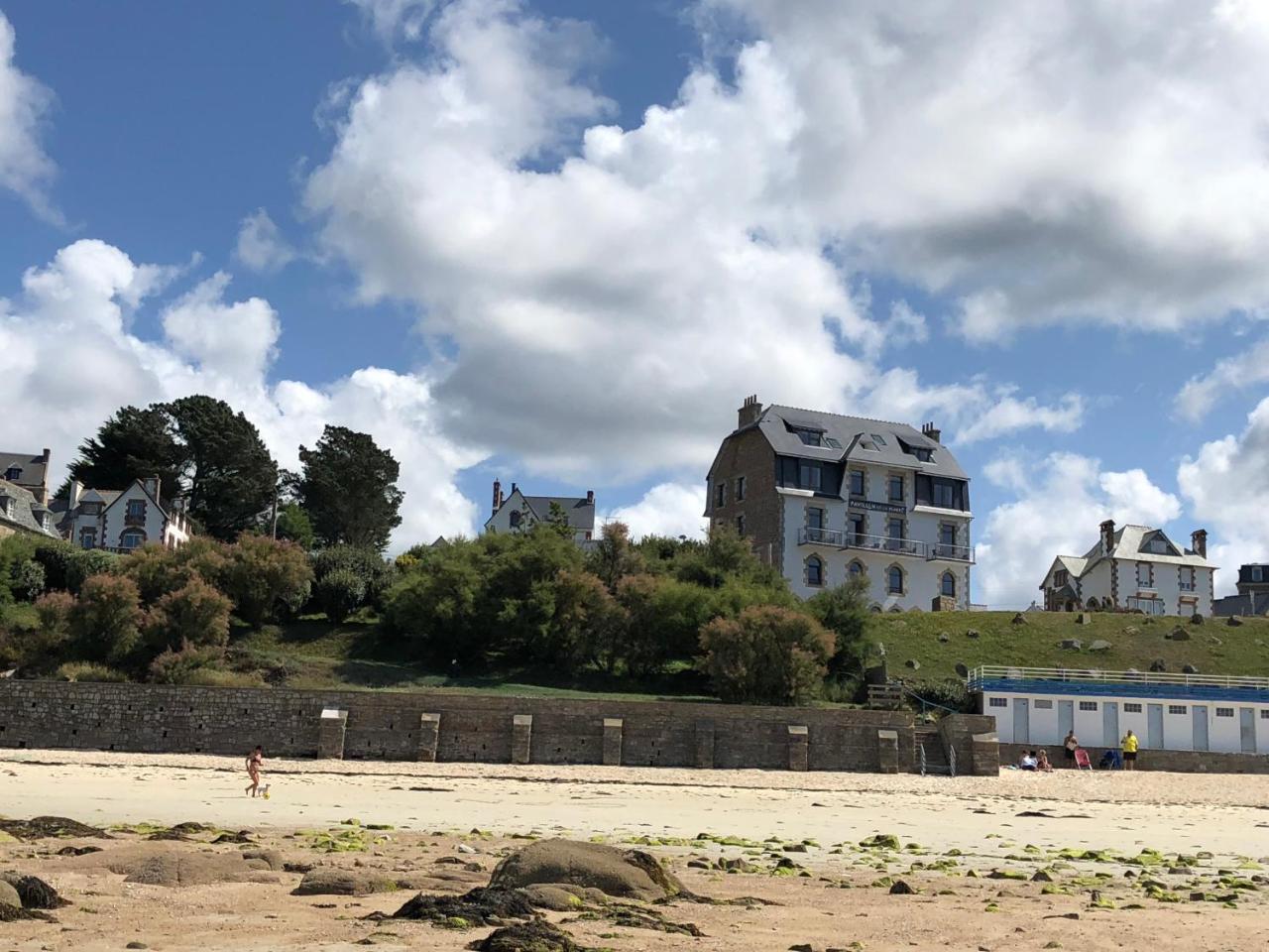 Pavillon De La Plage Hotel Trébeurden Eksteriør billede